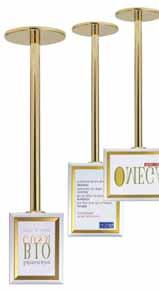 κολωνάκια posts * «Sipga» brass 030100 BR 5/30 cm 91 cm * «Sipga» inox 030100 IN 5/30 cm 91 cm 30.