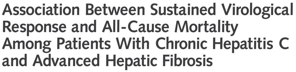 Design, Setting, and Patients An international, multicenter, long-term follow-up study from 5 large