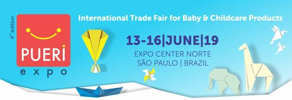 PUERI expo 2019 Διεθνής Έκθεση για το Παιδί 13.-16.06.2019, Σάο Πάολο (Βραζιλία) Η Διεθνής Έκθεση για το Παιδί, Pueri Expo, είναι η μοναδική και αποκλειστική εμπορική έκθεση του κλάδου στη Βραζιλία.