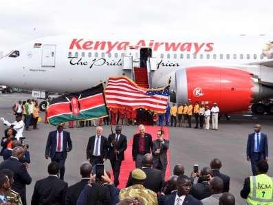 5 Ιστορική στιγμή για τον εθνικό αερομεταφορέα της Κένυας Η 28 η Οκτωβρίου 2018 θα αποτελεί στο εξής ένα ιστορικό ορόσημο για τον κλάδο των αερομεταφορών της Κένυας καθότι την ημέρα αυτή έλαβε χώρα η