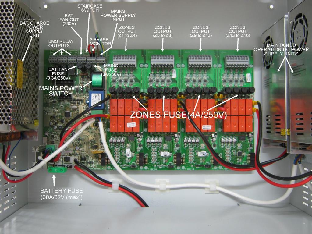 Σελίδα 10 από 38 - Εσωτερικό πίνακα GR-8500/600/16-2.