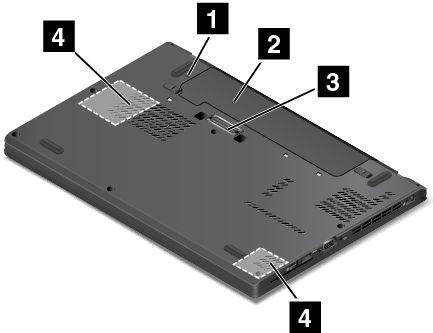 4 Υποδοχή USB 3.0 Η υποδοχή USB 3.0 χρησιμοποιείται για σύνδεση συσκευών που είναι συμβατές με USB, όπως ενός εκτυπωτή ή μιας ψηφιακής φωτογραφικής μηχανής.