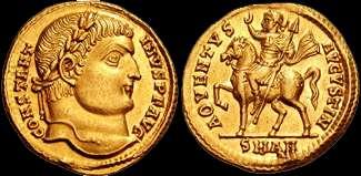 1. Από τη Ρώμη στη Νέα Ρώμη Ο Κωνσταντίνος, για να ανορθώσει το Ρωμαϊκό κράτος που κλονιζόταν, πήρε τα ακόλουθα μέτρα: Έκοψε και έθεσε