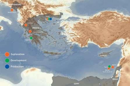 H Energean (LSE:ENOG, אנאג: TASE ) με μια ματιά Η μετοχή περιλαμβάνεται στους δείκτες FTSE 250 (Λονδίνο) και ΤΑ 35 (Τελ Αβίβ) Μόνη παραγωγός πετρελαίου και αερίου στην Ελλάδα (κοιτάσματα Πρίνου,