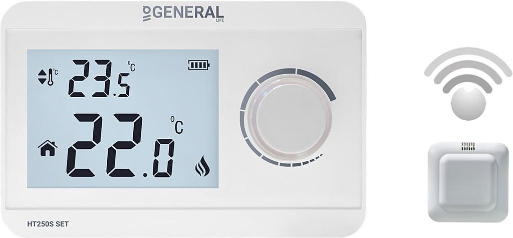 .30⁰C Διαφορικό 0,5Κ Τροφοδοσία x1,5v AAA αλκαλικές μπαταρίες-πομπός Τάση λειτουργία AC 30V 45/65Hz - Δέκτης 1.0.0 HT 300T SET 1.0.03 ABR 30 SET ΛΕΥΚΟ 1.0.04 ABR 30