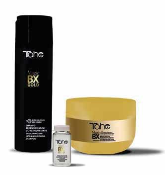 MAGIC BX GOLD ΟΔΗΓΙΕΣ ΧΡΗΣΗΣ 1. Λούστε τα μαλλιά με το σαμπουάν MAGIC BX THICKENING SHAMPOO ή με το MAGIC ALCALINE SHAMPOO 2. Στεγνώστε με μία πετσέτα 3. Χωρίστε τα μαλλιά σε 4 τμήματα 4.