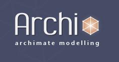 Πρόγραμμα Μοντελοποίησης Archi Γλώσσα μοντελοποίησης αρχιτεκτονικής επιχειρήσεων ArchiMate Open source Δωρεάν Τρέχει σε όλα τα