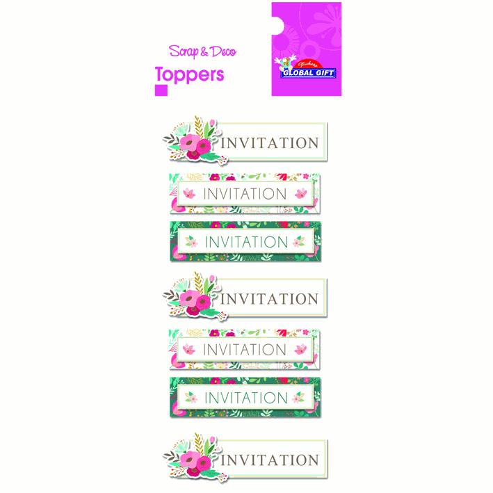 CLASSY STICKERS 15X17CM 211008