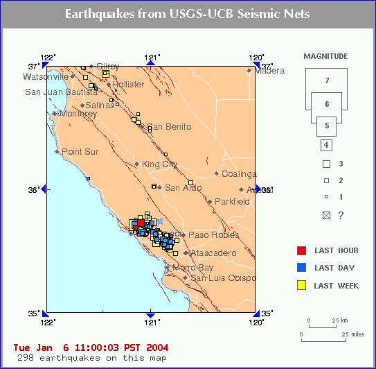 2003 San Simeon earthquake (M 6.