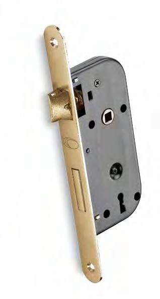 ΚΛΕΙΔΑΡΙΑ ΜΕΣΟΠΟΡΤΑΣ / INTERIOR DOOR LOCK 5440V ΜΑΤ ΟΡΕΙΧΑΛΚΟΣ / MATT BRASS S02 S02 12 23