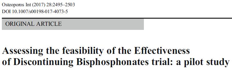 (EDGE) study Διακοπι τθσ αλενδρονάτθσ μετά μακροχρόνια χριςθ Based on the fracture probabilities observed in the Fracture Intervention