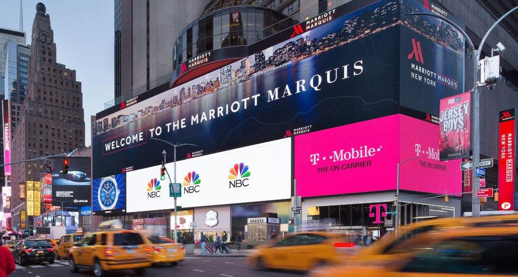 Marriott Marquis 4* sup Πάνω στην Times square το πιο κεντρικό ξενοδοχείο της Νέας Υορκης Δεν υπάρχει