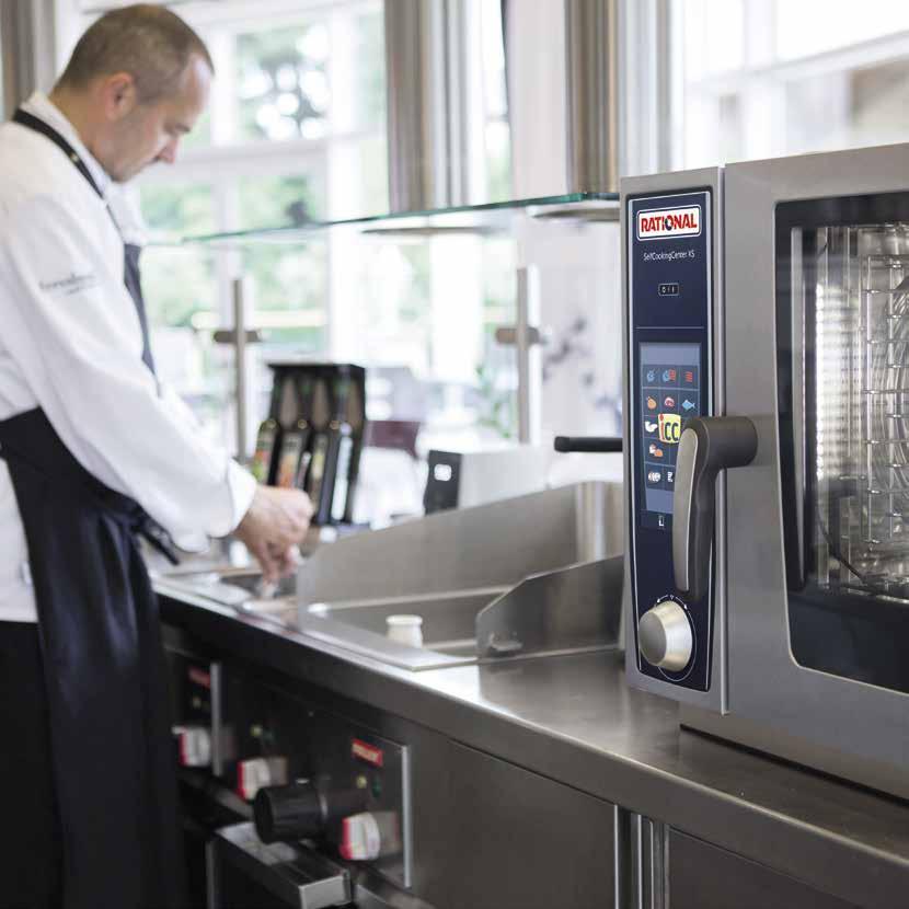 Όλα σε τάξη. Το SelfCookingCenter XS βρίσκει πάντα τη θέση του.