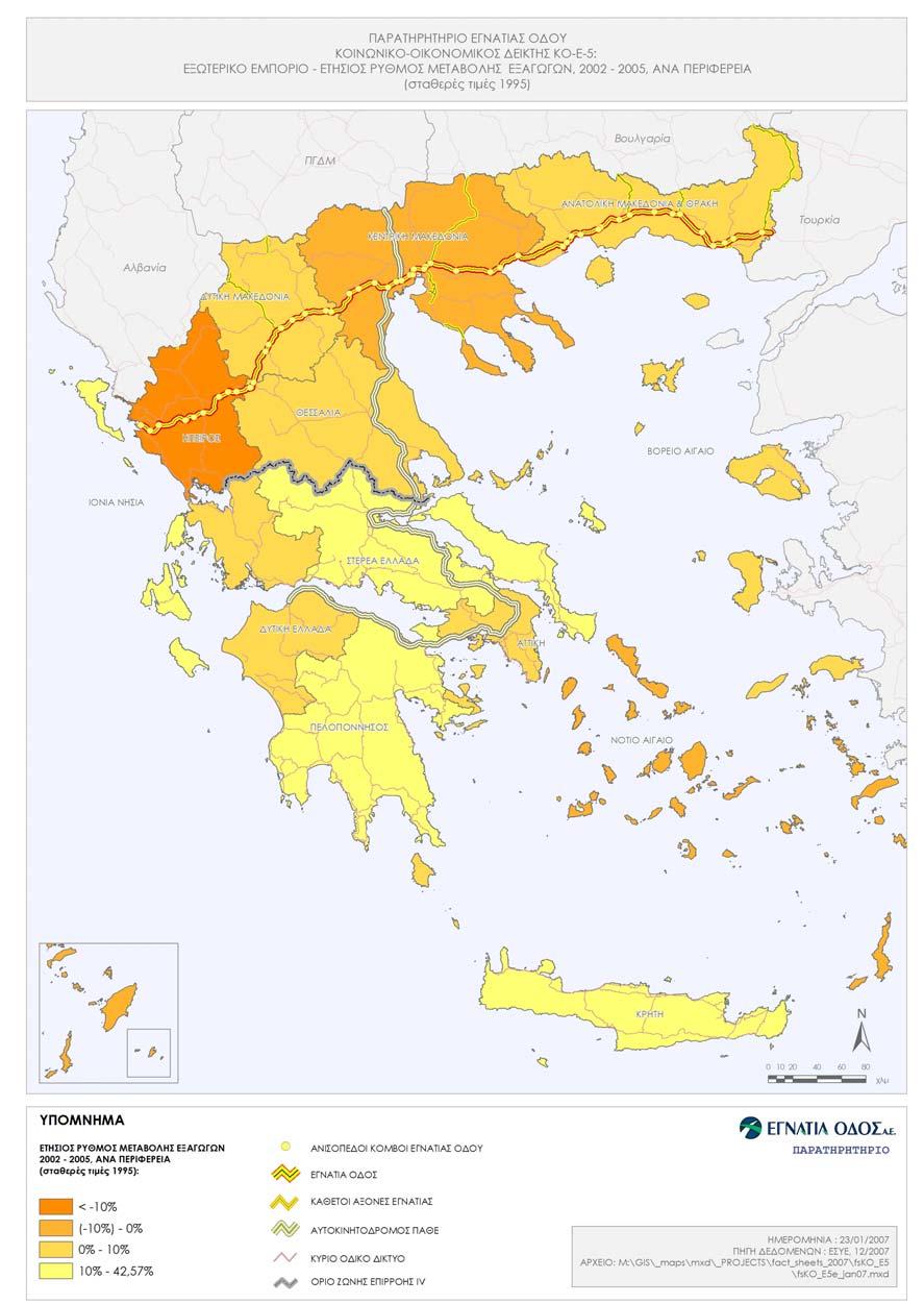 Χάρτης 4: Ετήσιος ρυθμός