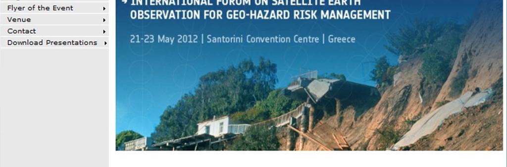 Προστασίας. Διεθνή Forum για τα δεδομένα Παρατήρησης της Γης και τους κινδύνους.