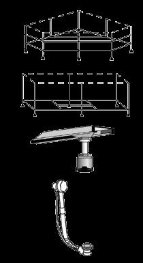 EΞAPTHMATA & AΞEΣOYAP / FITTINGS & ACCESSORIES EΠIKAΘHMENEΣ MΠATAPIEΣ / OVERLAID BATH LEVERS Σχήμα / Design Κωδικός / Code Περιγραφή / Description Ευρω / Euro CASCATA 90-07-0005 90-07-000 90-03-0000