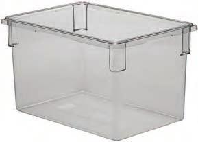 Store in the Containers for Food Storage of Cambro and protect the precious things in your store and your time