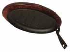 02418 13,4x20 cm 3,4 cm pack: 1 9,99 μαντεμένιο τηγάνι με ξύλινη βάση cast iron frying pan on wooden stand 35.