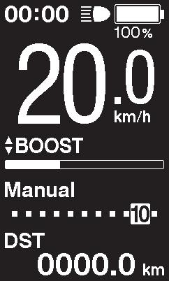 3. Επιλέξτε τη λειτουργία υποβοήθησης που προτιμάτε. Το ποδήλατο διαθέτει είτε το SC-E6100 είτε το EW-EN100.