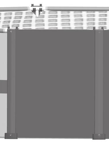 Τοποθέτηση της επάνω σανίδας Προσαρτήστε την επάνω σανίδα (15) στην κορυφή του πλευρικού πάνελ, με ευθυγραμμισμένες τις οπές στις
