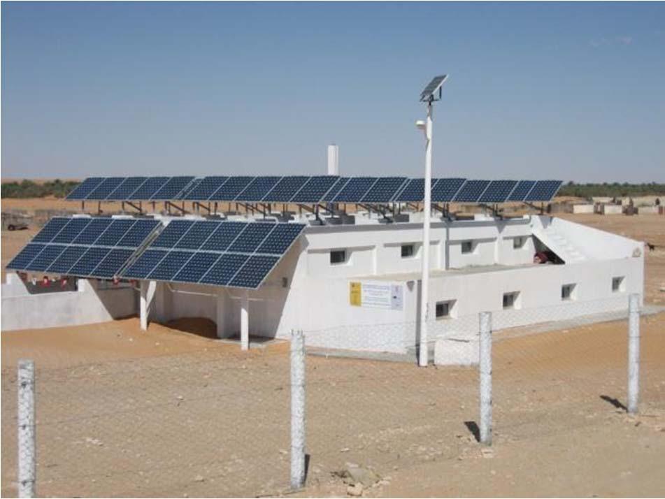 Desalination and renewables PV driven RO