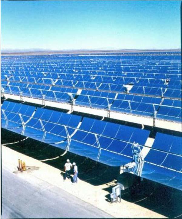 Desalination and renewables Concentrating solar power combined with MED: Vapor of 70 C from the steam turbine is condensed in the first