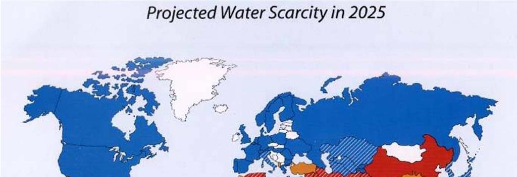 Water demand and scarcity What