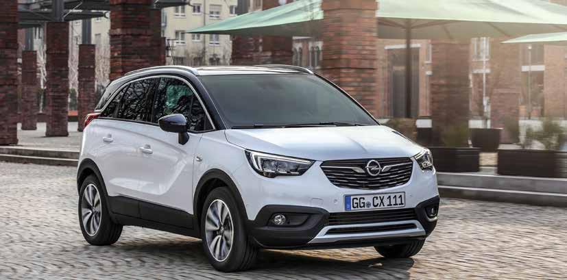 Opel Crossland X 1.2T AT6 (δοκιμή)_σ.4 Με βενζίνη ακόμη καλύτερο Το crossover της Opel φορά τα καλά του, δηλαδή τον υπερτροφοδοτούμενο βενζινοκινητήρα 1.