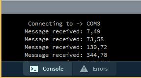 read(); // read the LSB of second integer val2 = myport.