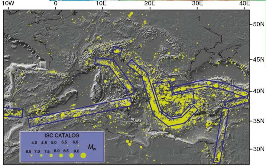 !! (Urgeles & Camerlenghi, 2013) Landslide distribution in the