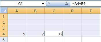 Τα κελιά στο Excel Τιμή