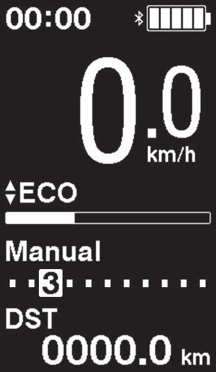 ΛΕΙΤΟΥΡΓΙΑ ΚΑΙ ΡΥΘΜΙΣΗ Ενεργοποίηση/απενεργοποίηση φωτός ΣΗΜΕΙΩΣΗ Δεν συνιστάται να χειρίζεστε το κουμπί στο EW-EN100 κατά την ποδηλασία.