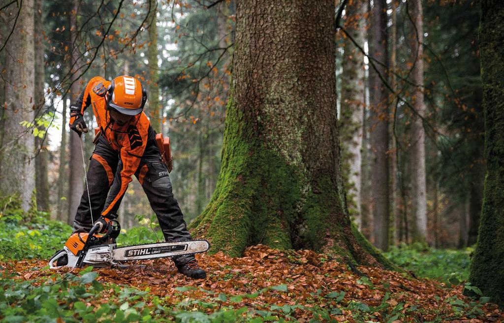 Το νέο STIHL MS 00i Ο κινητήρας που δίνει το έναυσμα για μια νέα εποχή.