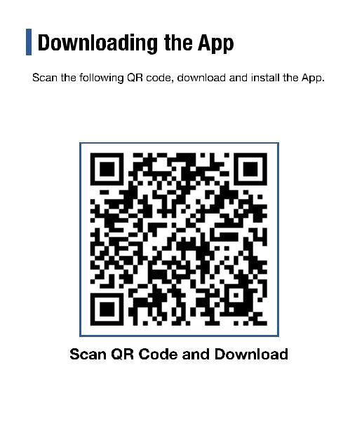 Εγκατάσταση εφαρμογής Σαρώστε το QR Code για