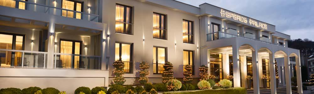 Το Ξενοδοχείο Esperos Palace Luxury & Spa Hotel είναι χτισμένο στη μαγευτική πόλη της