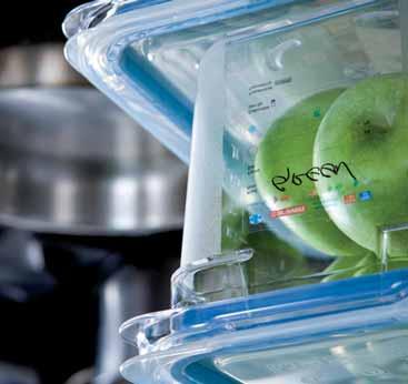 αεροστεγή δοχεία φαγητού διάφανα GN polycarbonate (PC) airtight food containers GN polycarbonate Ανθεκτικά στη χρήση Μόνιμη ετικέτα σήμανσης Σήμανση αναγνώρισης περιεχομένου και ποιότητας Μεγέθη