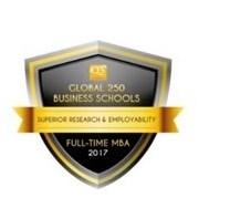 Γιατί Διεθνείς να επιλέξετε διακρίσεις το MBA του Part ΜΒΑ Time Η διεθνής λίστα κατάταξης Quacquarelli Symonds (QS), εντάσσει το ΜΒΑ μεταξύ των κορυφαίων 151-200 ΜΒΑ Πλήρους Φοίτησης στην Διοίκηση