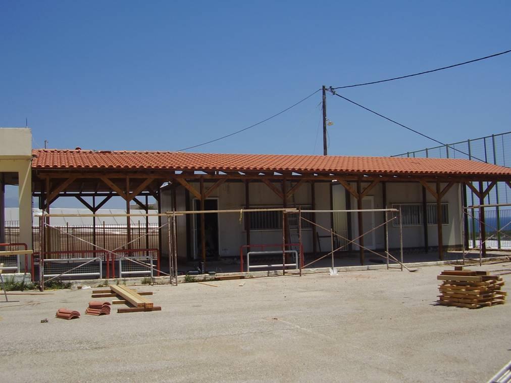 532,00 επισκευές στον άυλιο χώρο, στην περίφραξη, Συνολική Δαπάνη: 39.720,77 στα παράθυρα και στα W.C. του σχολείου.