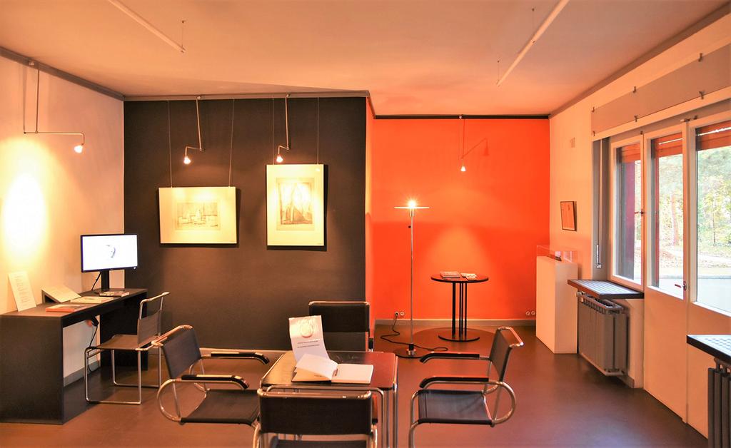 Το εσωτερικό της κατοικίας Kandinsky-Klee (φωτογρ. 2017). Οι «σταθμοί» 1918.