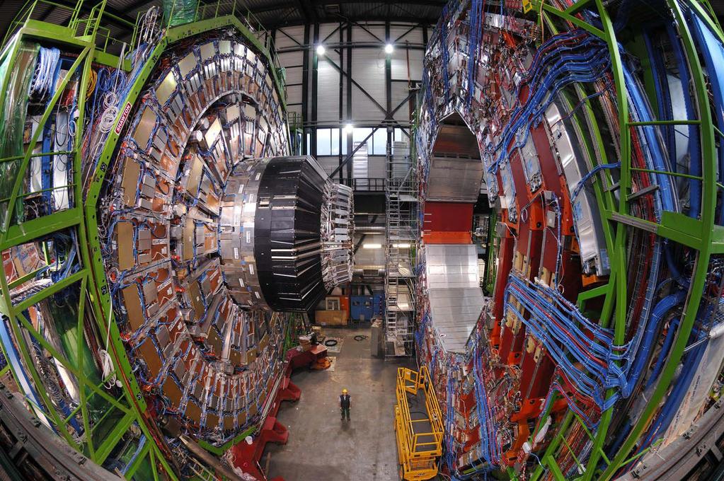 O Μεγάλος Συγκρουστήρας Αδρονίων LHC οι ανιχνευτές Κάθε ανιχνευτής αποτελείται από περισσότερους από εκατομμύρια