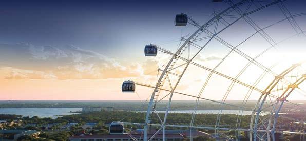 ORLANDO EYE ΤΟ ΜΑΤΙ ΤΟΥ ΟΡΛΑΝΤΟ Έναρξη: 10:00 Αξιοποιήστε στο έπακρο το χρόνο σας στο Ορλάντο συνδυάζοντας τρία κορυφαία αξιοθέατα: την εμπειρία του Orlando Eye, την Madame Tussauds και την SEA LIFE