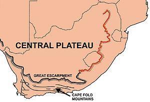Λεσότο Drakensberg : Είναι το ανατολικό τμήμα της
