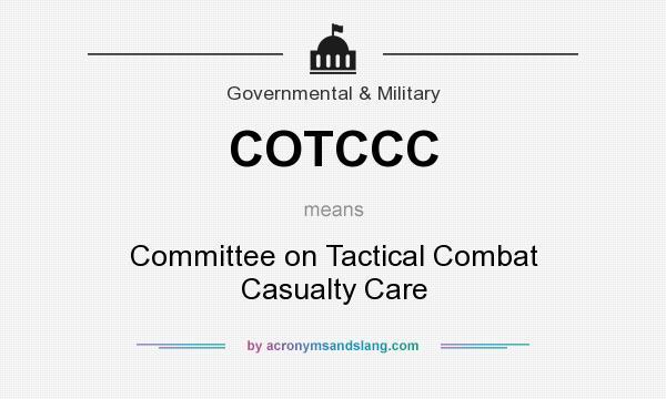 Department of Defense Committee on TCCC (Co- TCCC) τεχνικές και