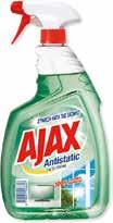 3,30 1,82 Υγρό καθαριστικό σε spray για ανοξείδωτες επιφάνειες Ajax