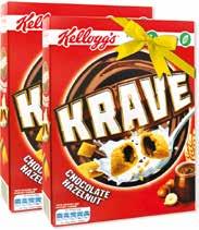 Chocolate Hazelnut 375g Kellogg s Krave Chocolate Hazelnut cereals 375g 4,75 1,25 1,00 Μπισκότα Γεμιστά