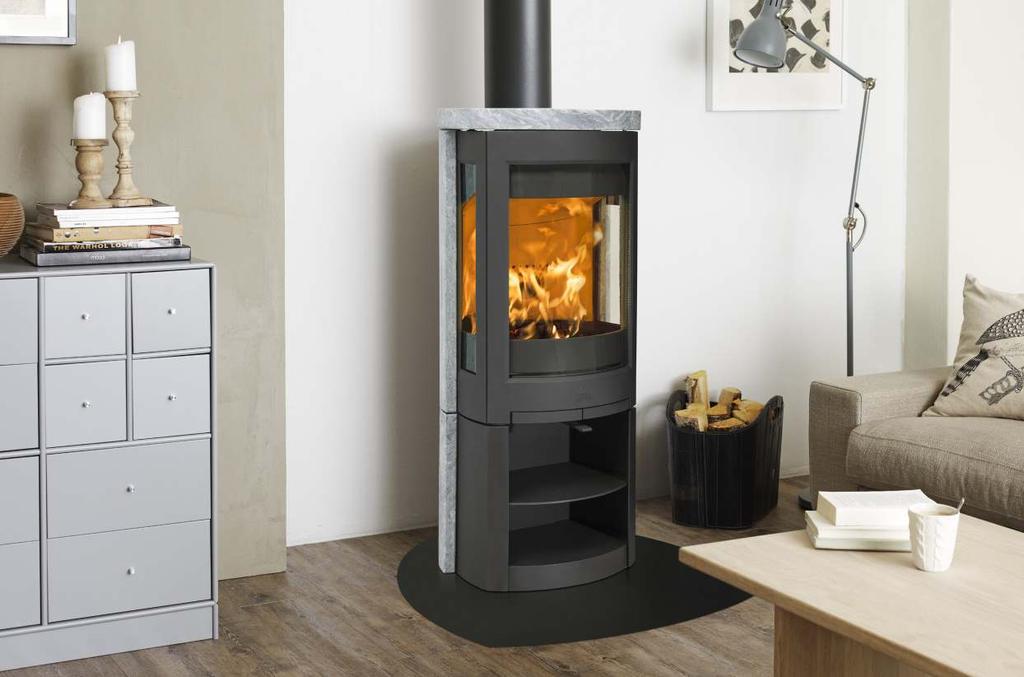 JØTUL F 371 HT ADVANCE JØTUL F 378 HT ADVANCE Η Jotul F 371 HT διαθέτει χώρο αποθήκευσης στη βάση της με πρακτικό αποσπώμενο ραφή.