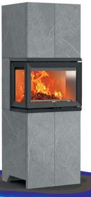 JØTUL FS 166 JØTUL FS 173 ΕΝΕΡΓΕΙΑΚΗ ΚΛΑΣΗ Το Jotul FS 166 είναι μια κομψή επένδυση συσσώρευσης από σαπουνόπετρα κατάλληλο για το I 570.