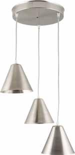 PENDANT LIGHT 49614-3 ΔΙΑΤΙΘΕΝΤΑΙ ΧΩΡΙΣ ΛΑΜΠΕΣ 132207 132208 132209 132210 132211