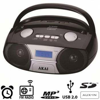 APRC-106 ΑΚΑΙ 4905192532093 110583-0001 APRC-106, ΦΟΡΗΤΌ MP3 PLAYER ΜΕ ΡΑΔΙΌΦΩΝΟ FM ΚΑΙ USB/SD Οθόνη Led Ισχύς: 1,5x 2 Watt RMS Ξυπνητήρι USB / AUX / SD-MMC CARD Ψηφιακό tuner: AM/ FM λήψη Stereo