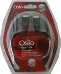 OSΚ-1161 OSIO 5205082142913 10089-0017 OSΚ-1161 καλώδιο SCART Καλώδιο SCART με επάργυρους ακροδέκτες